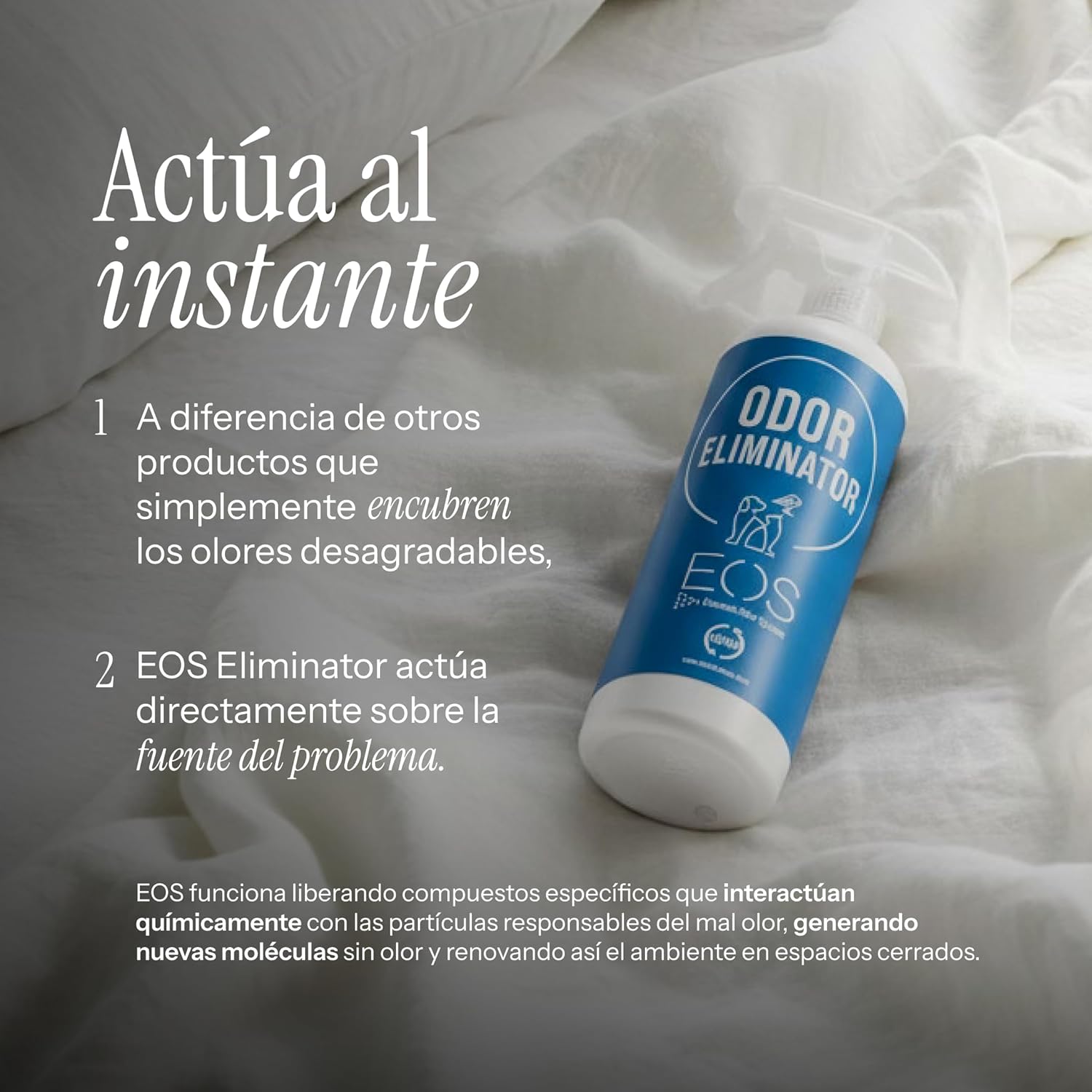 EOS (1 litro) | Eliminador de Olores de Mascotas - Imagen 5