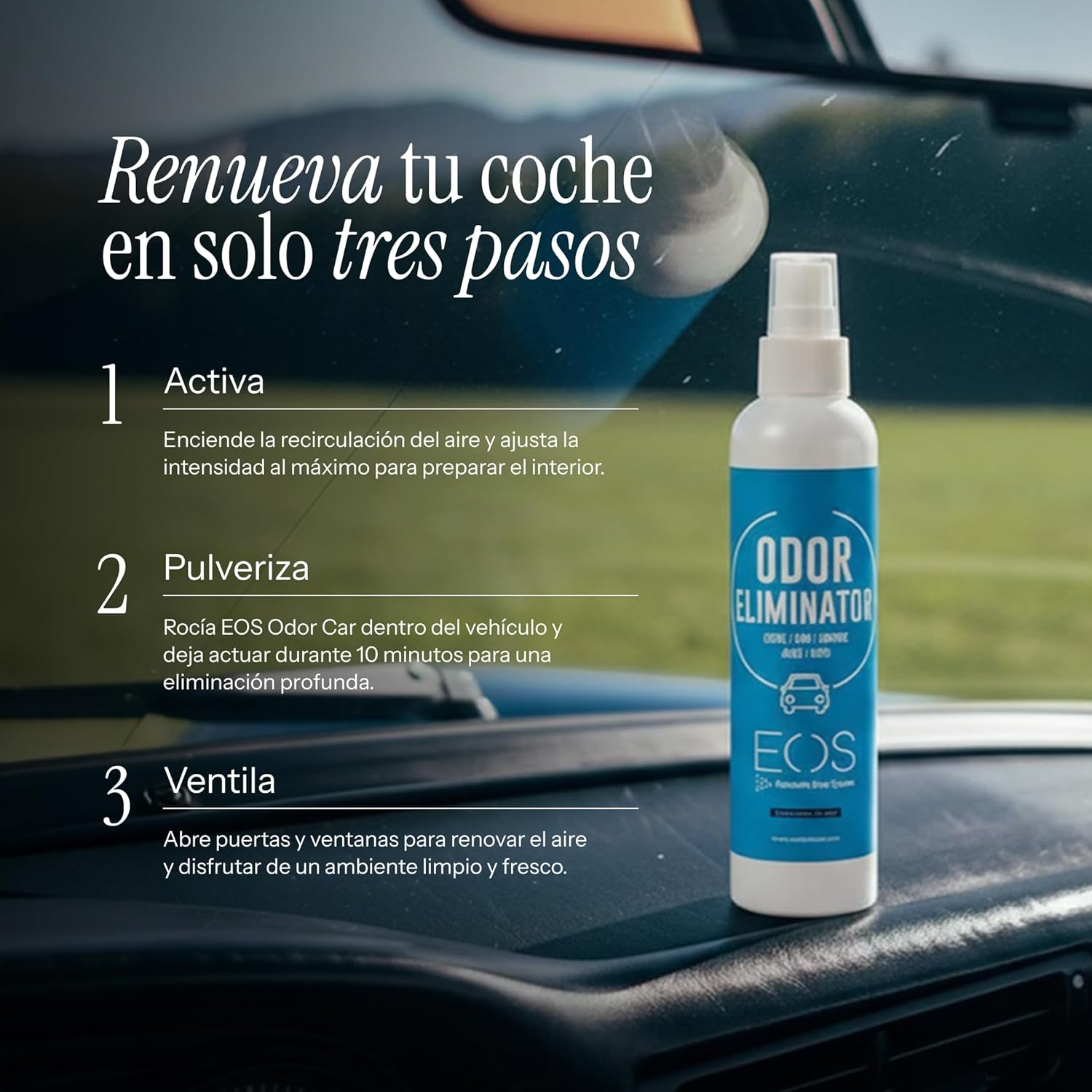 EOS Eliminador de Olores Coche - Imagen 3